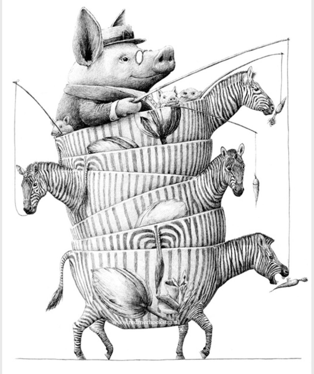 Работы художника Редмера Хукстра