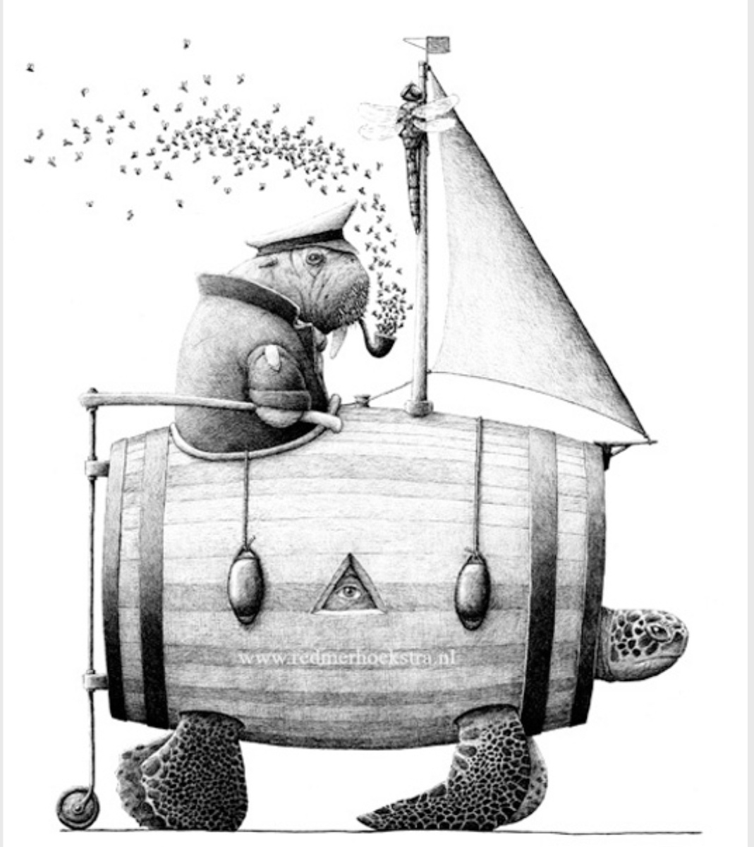 Работы художника Редмера Хукстра