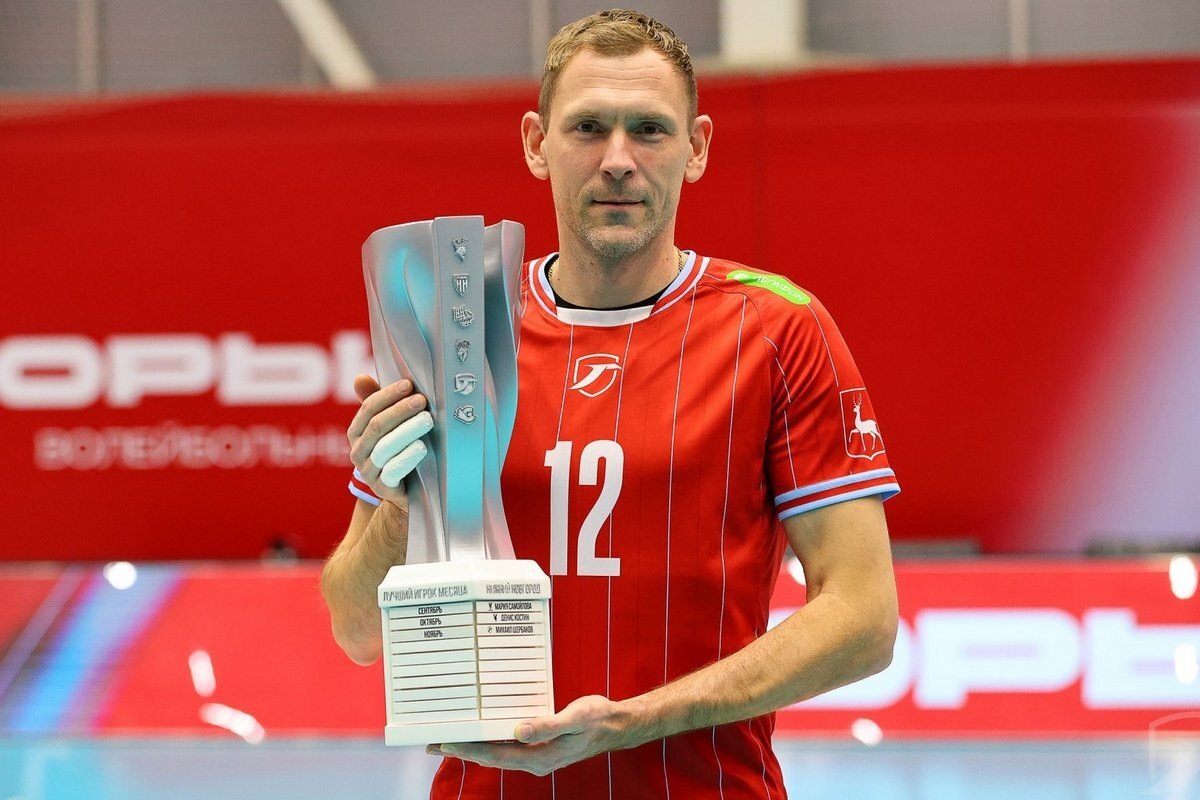    Михаил Щербаков / фото: nn-volley.ru