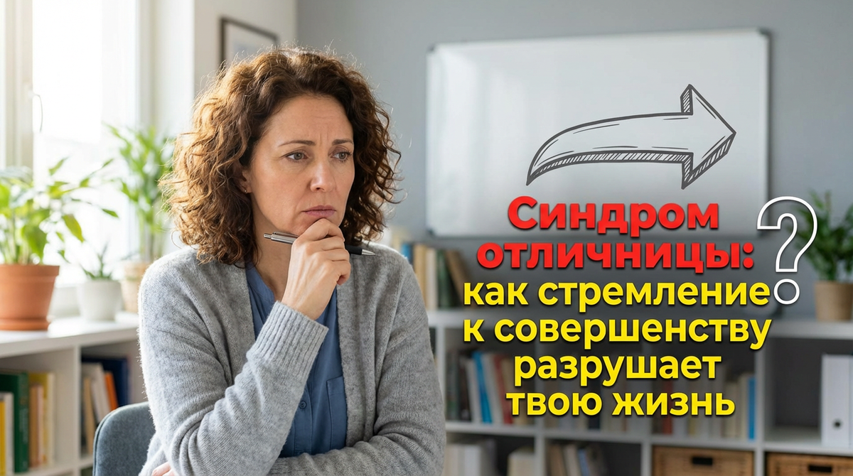 Синдром отличницы: как стремление к совершенству разрушает твою жизнь