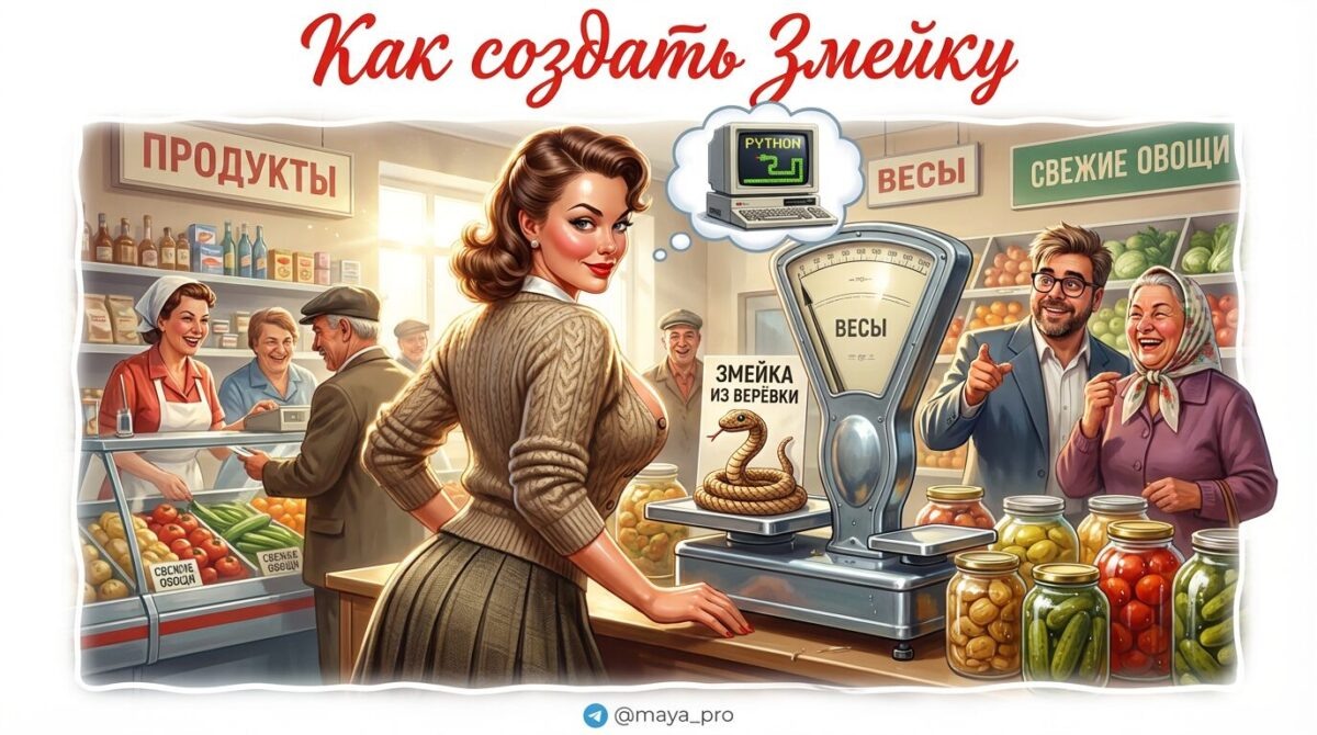    Инструкция по созданию игры Змейка на Python Артур Хорошев