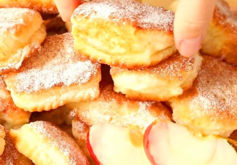 Яблочные пышки вкуснее пирога!