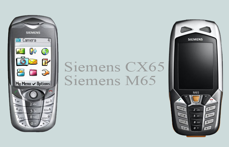 Siemens CX65 и Siemens M65