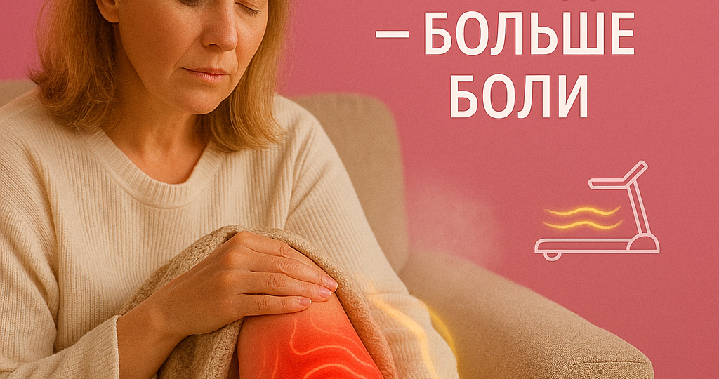 Отдыхать — усиливает воспаление в коленях: врач объясняет, почему так происходит