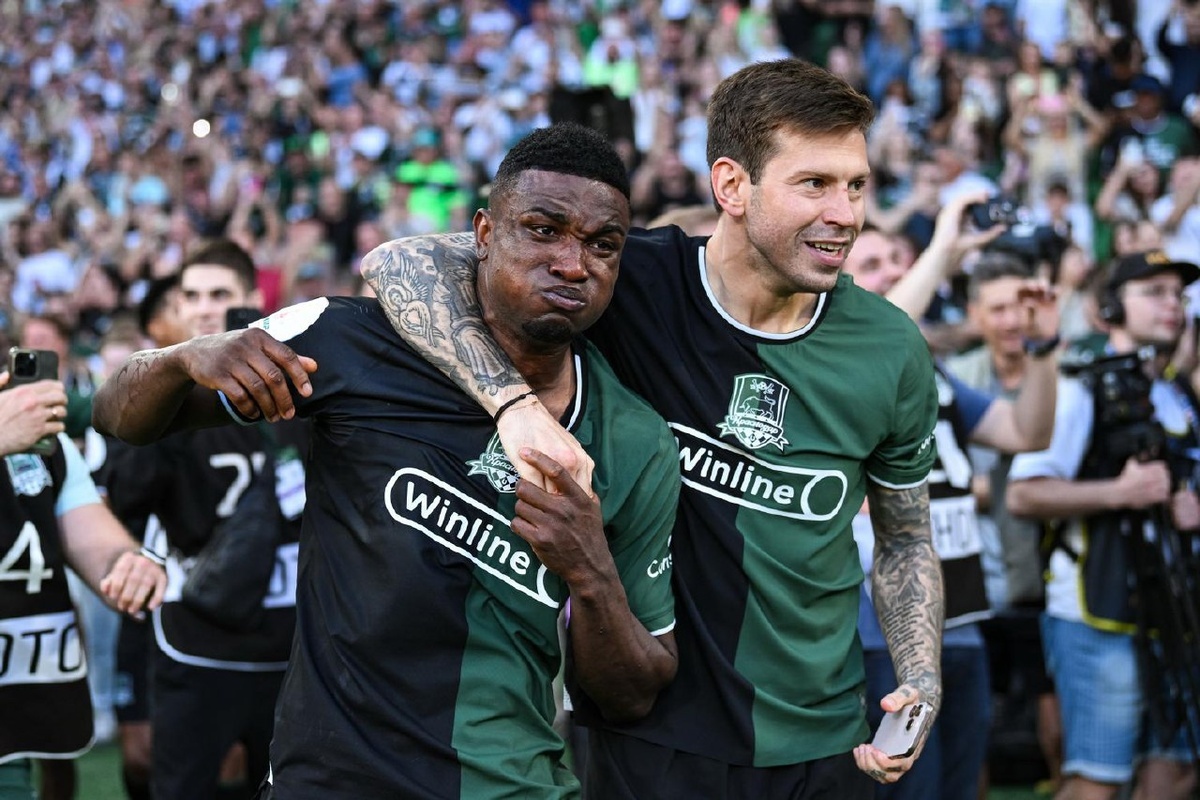    Федор Смолов. Фото пресс-службы ФК «Краснодар»