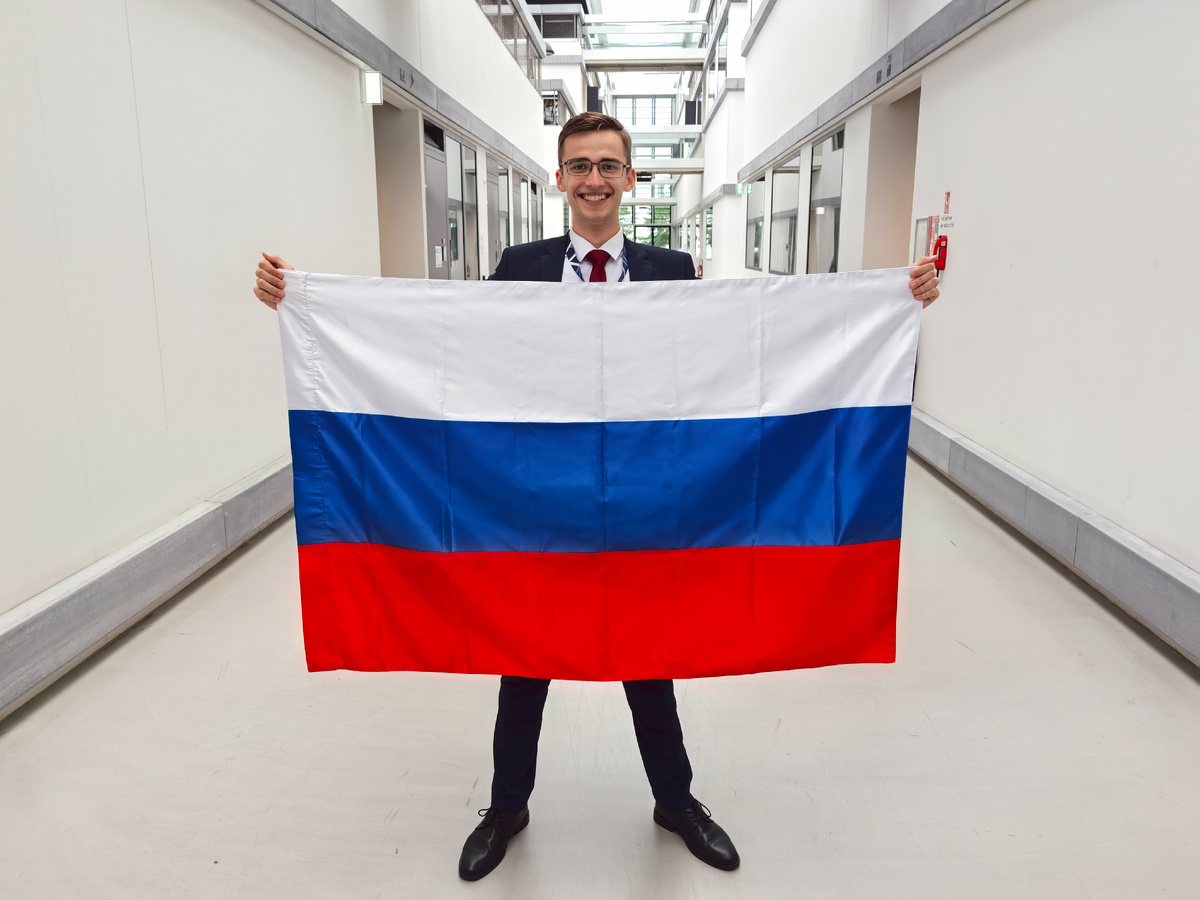 Представлять свою страну всегда престижно и почётно. Фото из личного архива Егора.