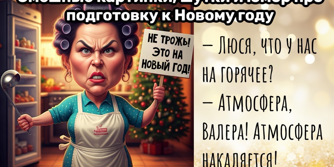 В Новый год — с новым дёргающимся глазом! Смешная подборка о том, как мы (не) справляемся с подготовкой