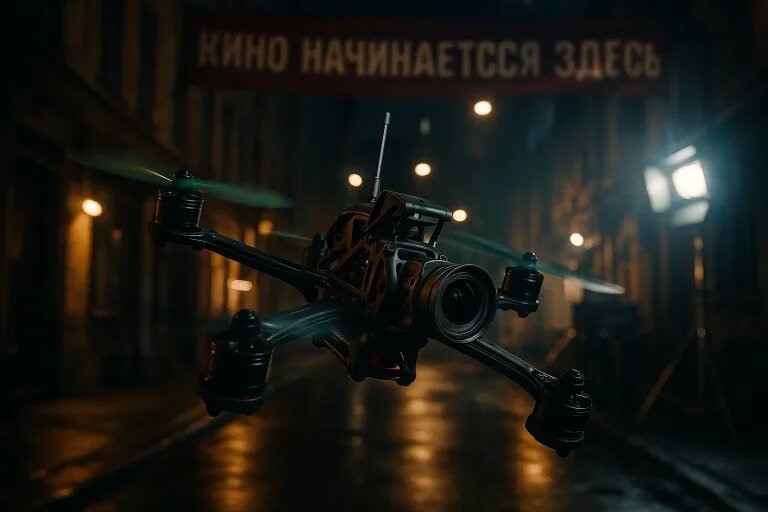    FPV-дроны и кино: как попасть в индустрию "Обученик"