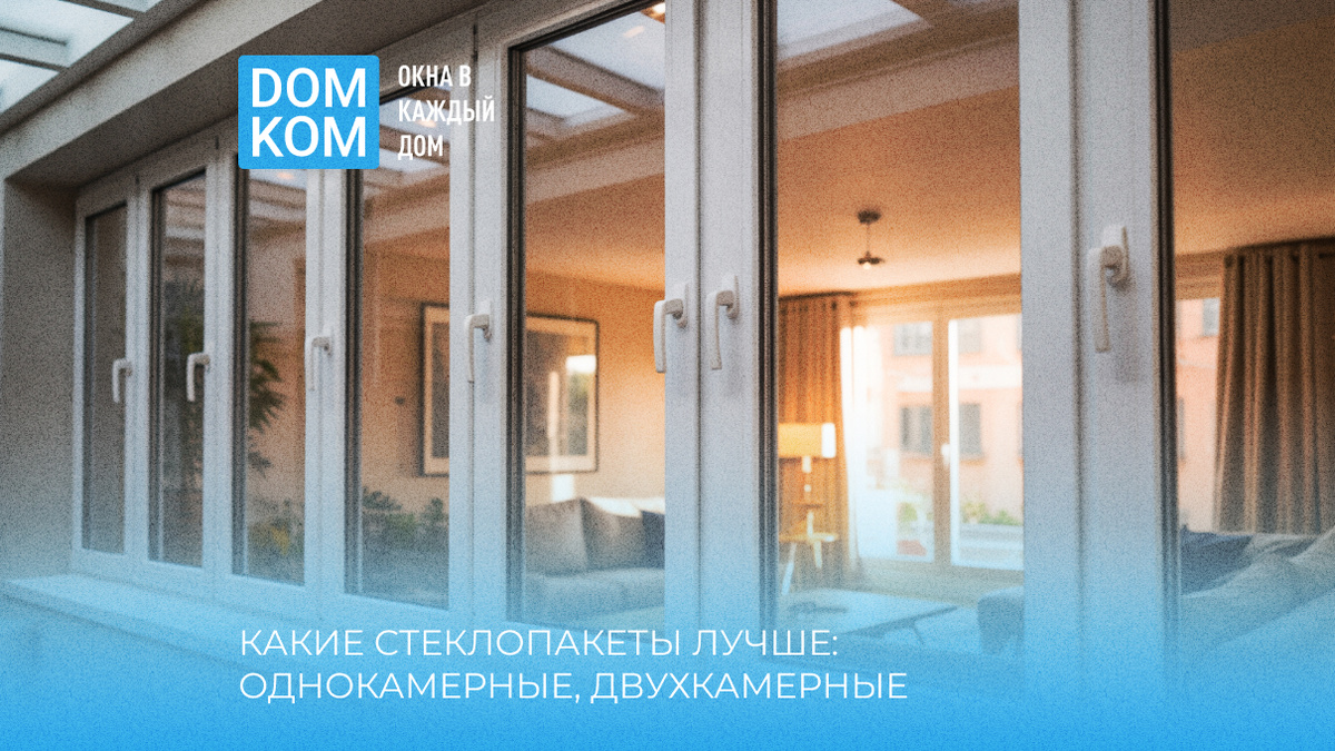 Какие стеклопакеты лучше: однокамерные, двухкамерные, мультифункциональные?