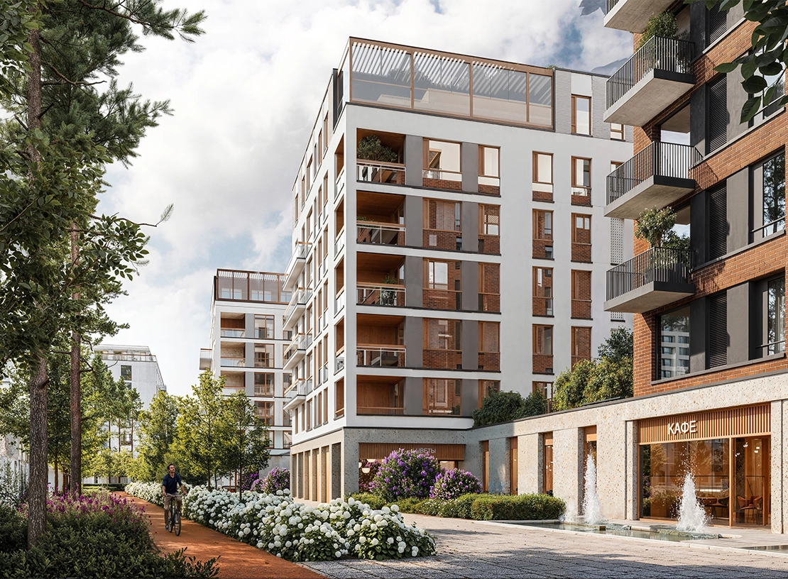 ЖК Северный ветер Брусника Санкт-Петербург