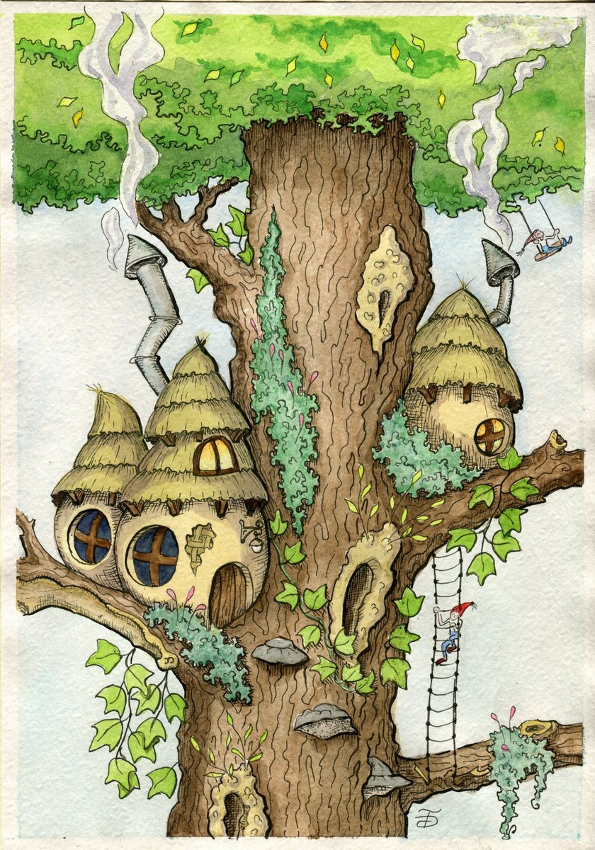 Домики эльфов