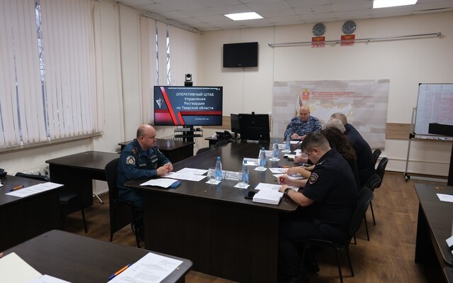 Тверские росгвардейцы обсудили подготовку к службе на новогодние праздники