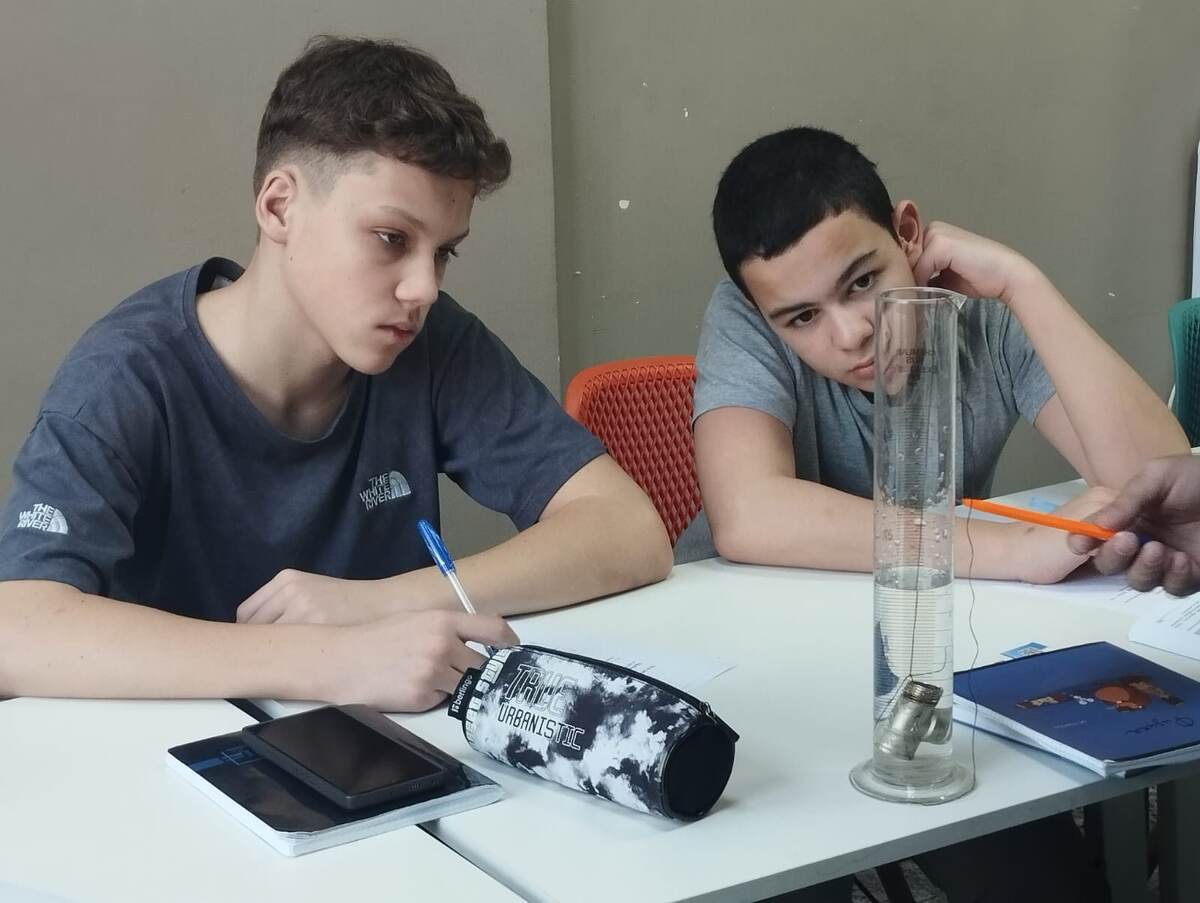 Урок физики в 7 классе