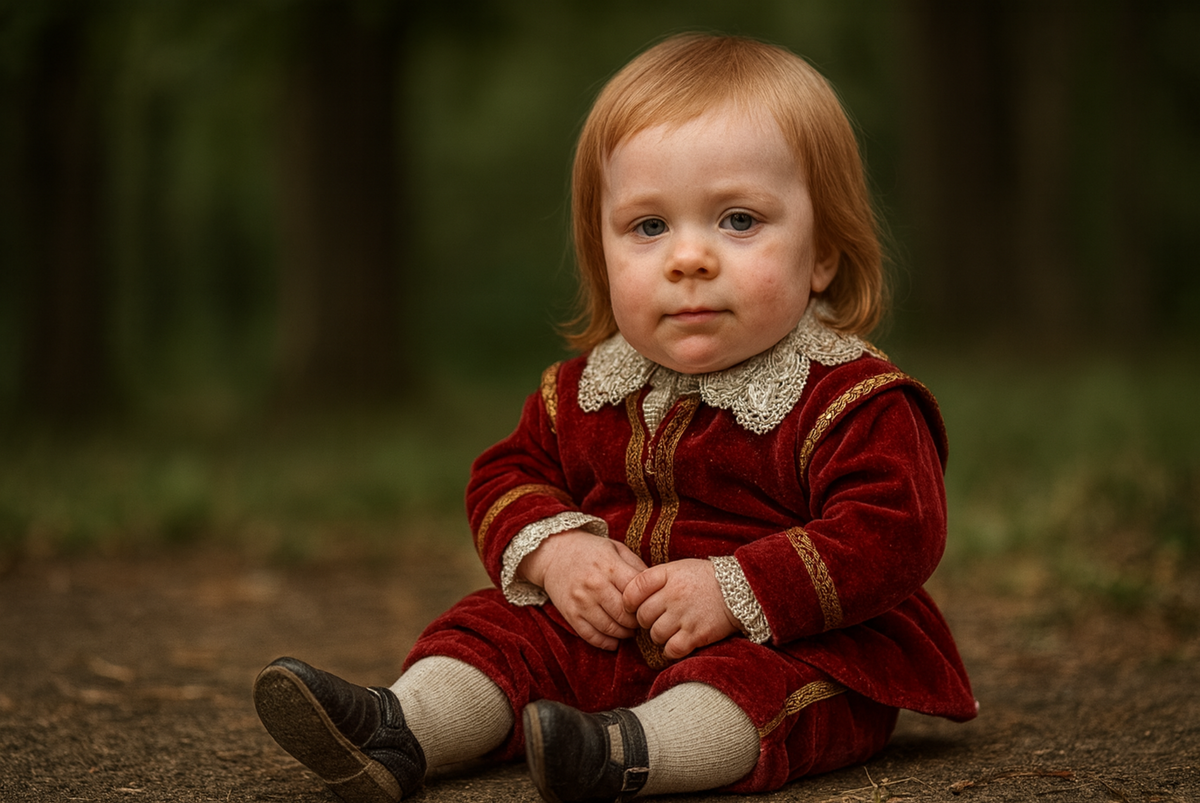 Как Джеффри мог бы выглядеть в детстве