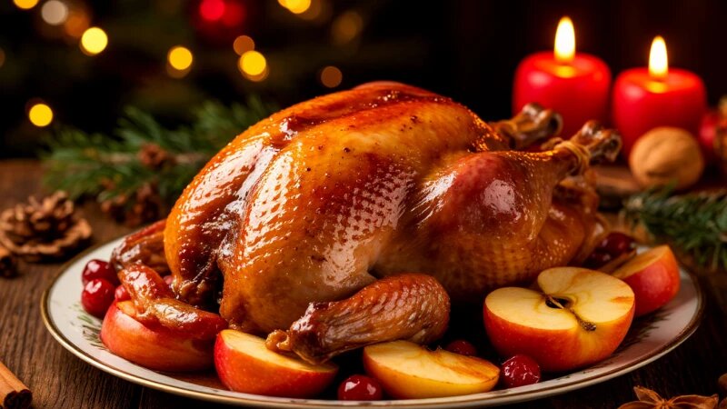     Новогоднее блюдо. Шедеврум