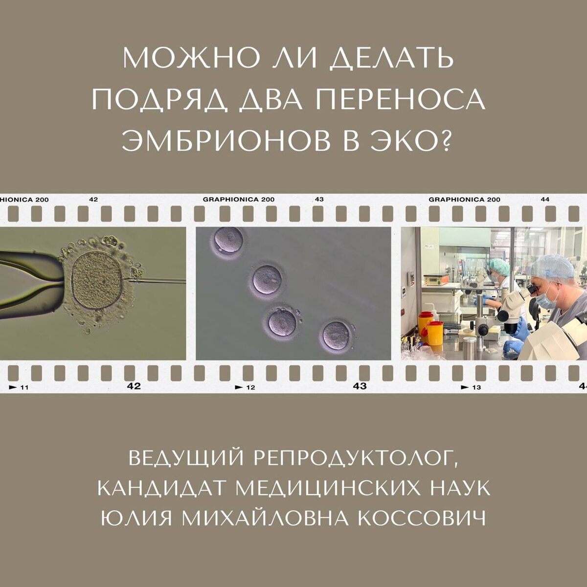 Подготовка к ЭКО