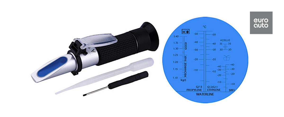 Рис. 1 Рефрактометр для измерения параметров антифизов