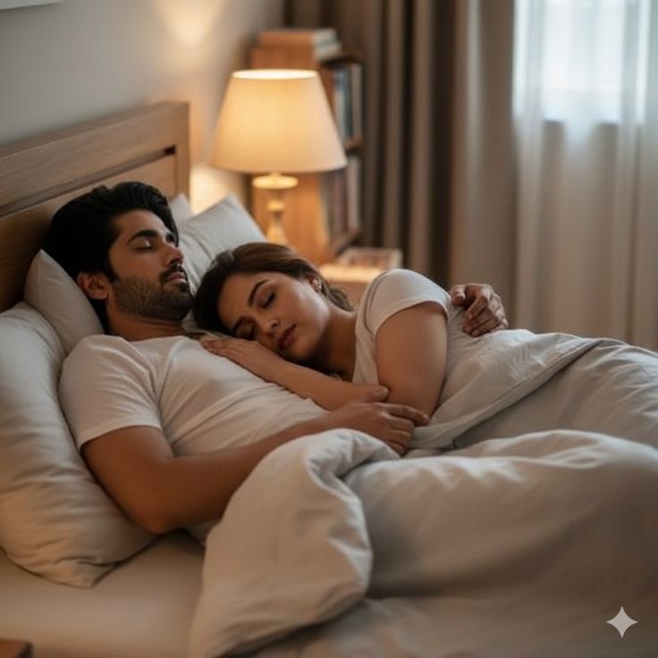 Сон рядом с мужчиной ускоряет старение?