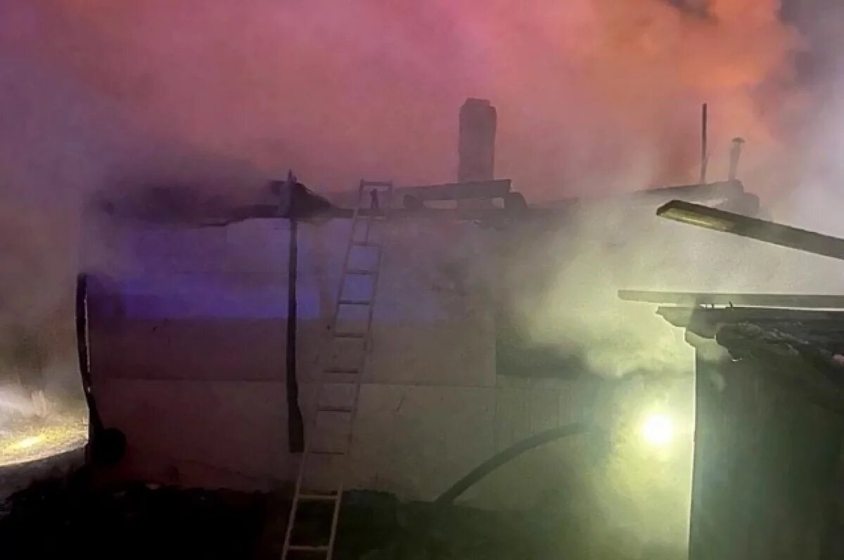    В Тюмени во время пожара на Совхозной погибли два человека