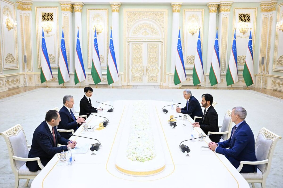 © пресс-служба президента Узбекистана.