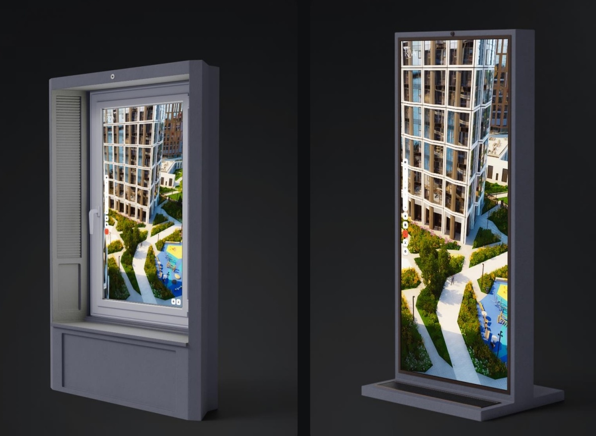 GRAFF.estate View - интерактивное окно