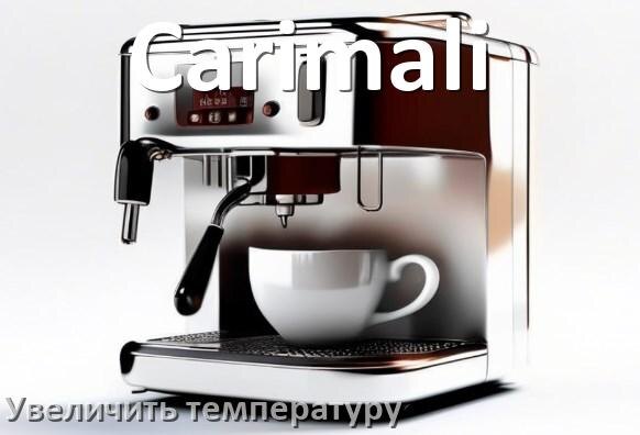 
Как на кофемашине Carimali увеличить температуру воды и кофе