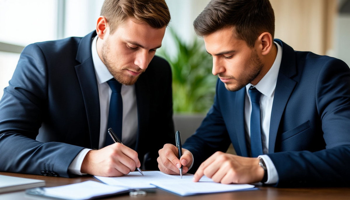 Подписание договора