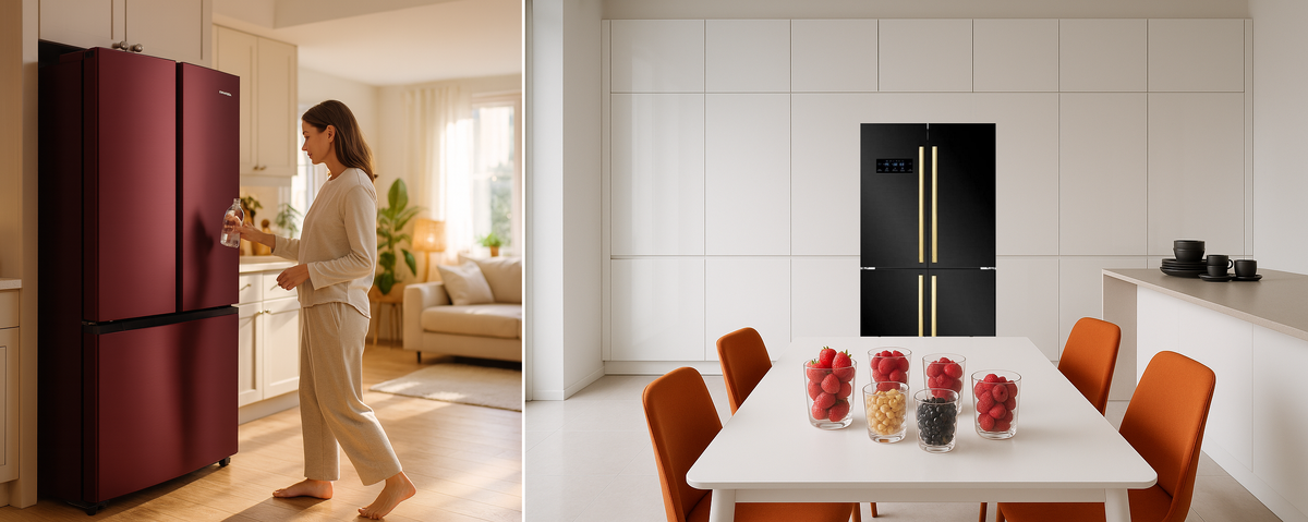 Холодильник как часть интерьера