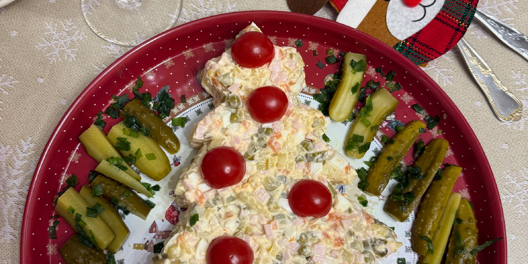 В каждом доме свой рецепт оливье🎄