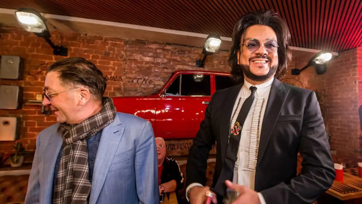    Григорий Лепс (слева) и Филипп Киркоров. © АГН «Москва»