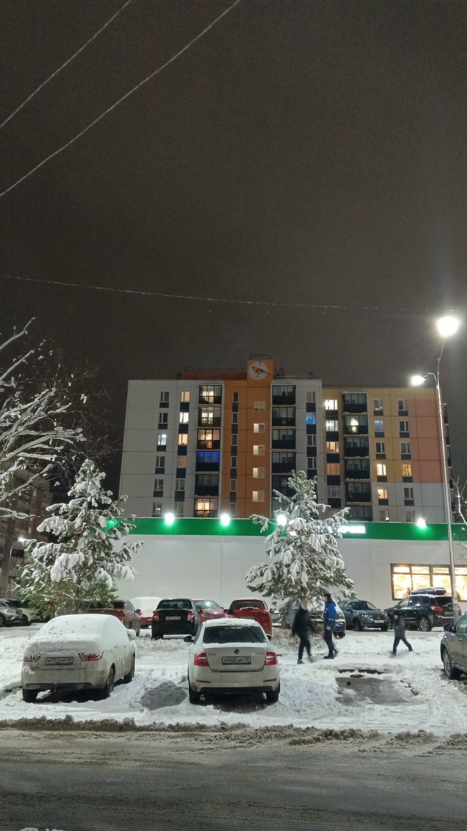 фото автора: пошла пешком в поликлинику время было начало шестого вечера, у нас уже в это время темно