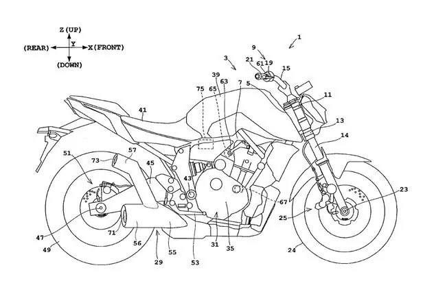 Yamaha патентует революционную выхлопную систему: выхлоп как ракетный двигатель.