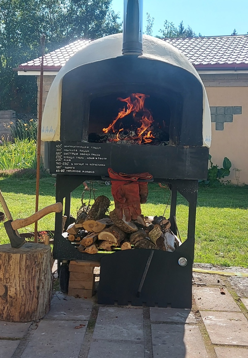 Моя hand made дровяная печь. Кому интересно подробности по запросу