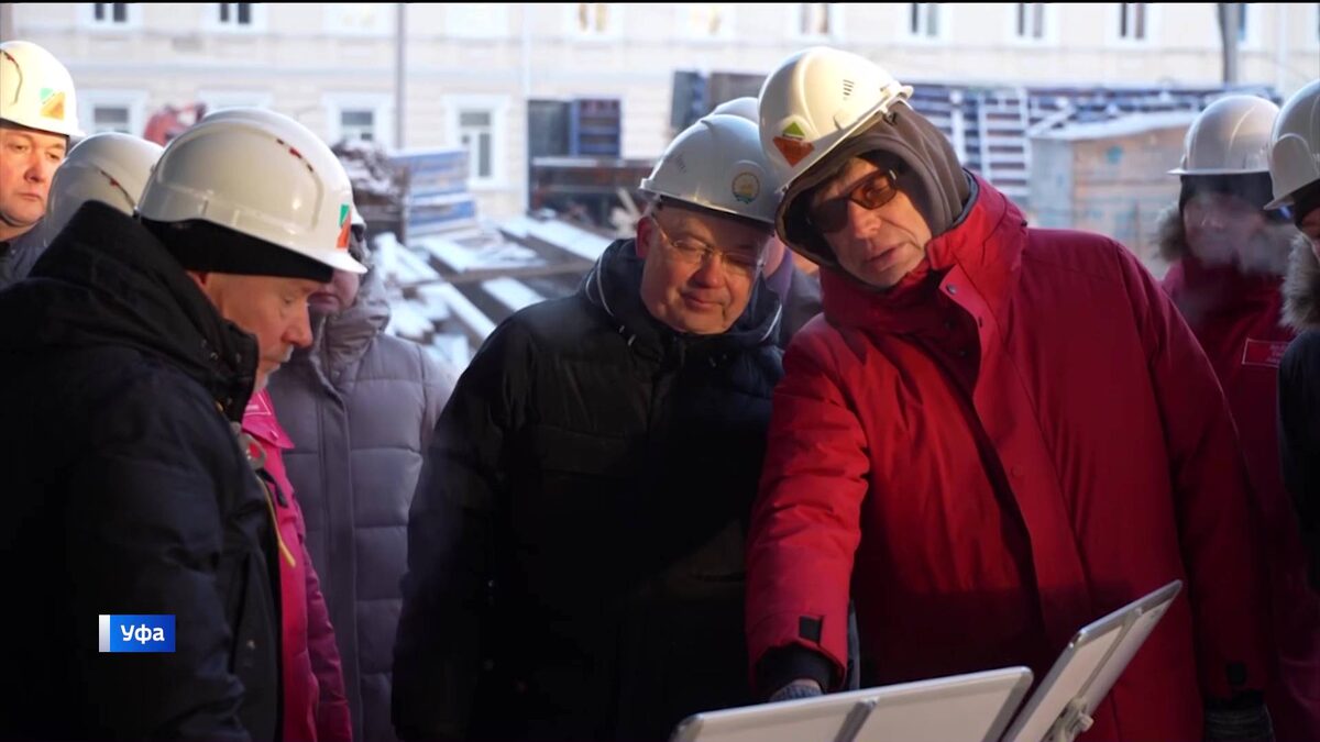    Андрей Назаров посетил стройплощадку второй очереди Межвузовского кампуса в Уфе