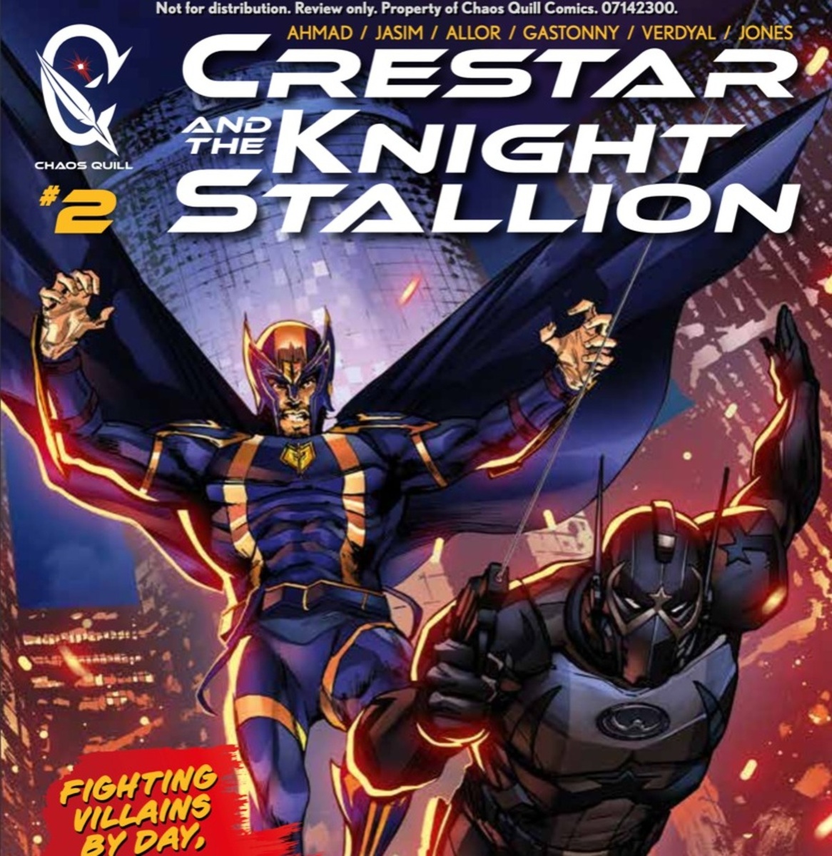 Комикс Crestar and the Knight Stallion. Источник: Courtesy Roundstonepr