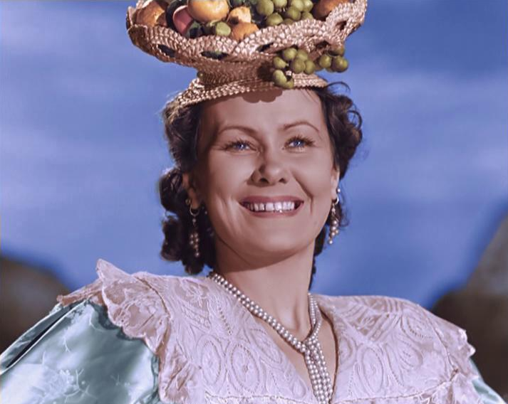 Елена Юнгер в роли Анны. Фото: кадр из фильма "Золушка" (1947)