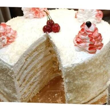 Торт Молочная девочка. 2 варианта приготовления. Ну очень вкусный