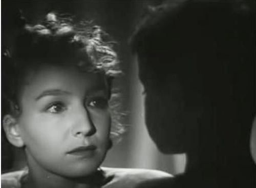 Тамара Сезеневская в дебютной роли в фильме "Слон и веревочка" (1945). Фото: kino-teatr.ru