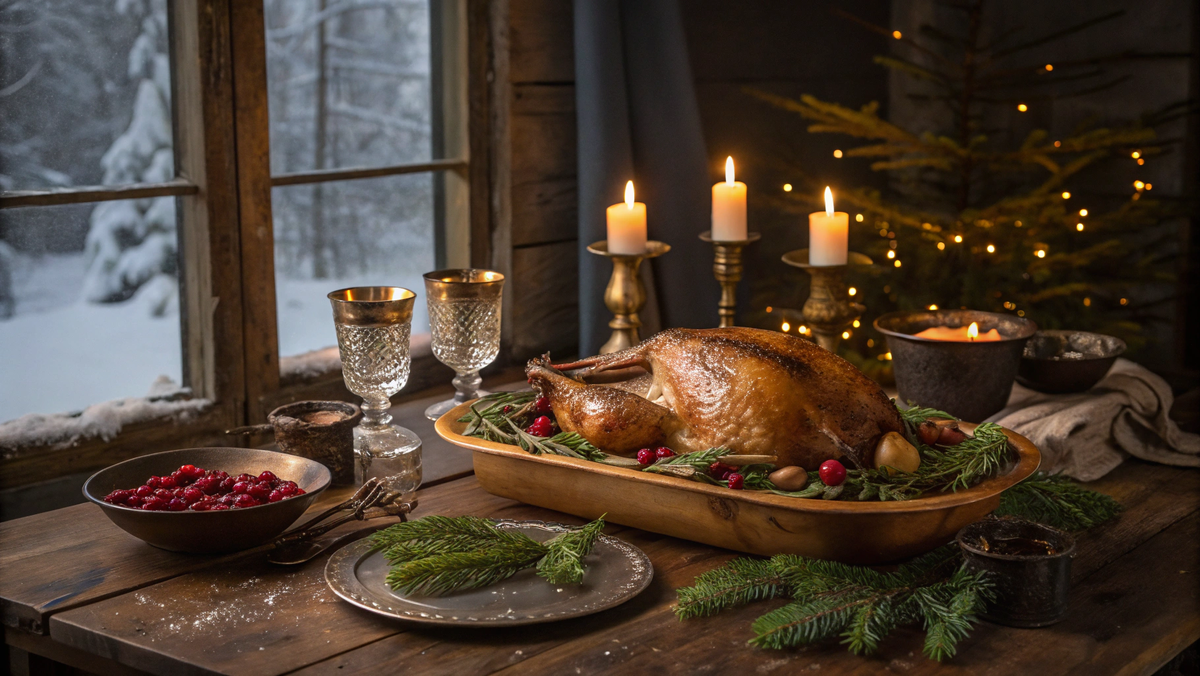 Рождественский гусь - королевское блюдо