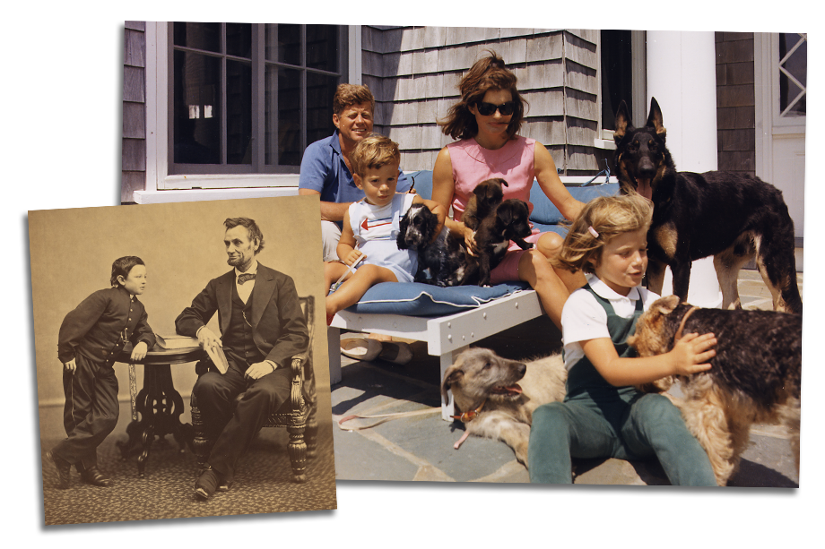 В личной жизни двух президентов тоже можно обнаружить общие черты. | Фото: Alexander Gardner, Cecil W. Stoughton/Public Domain