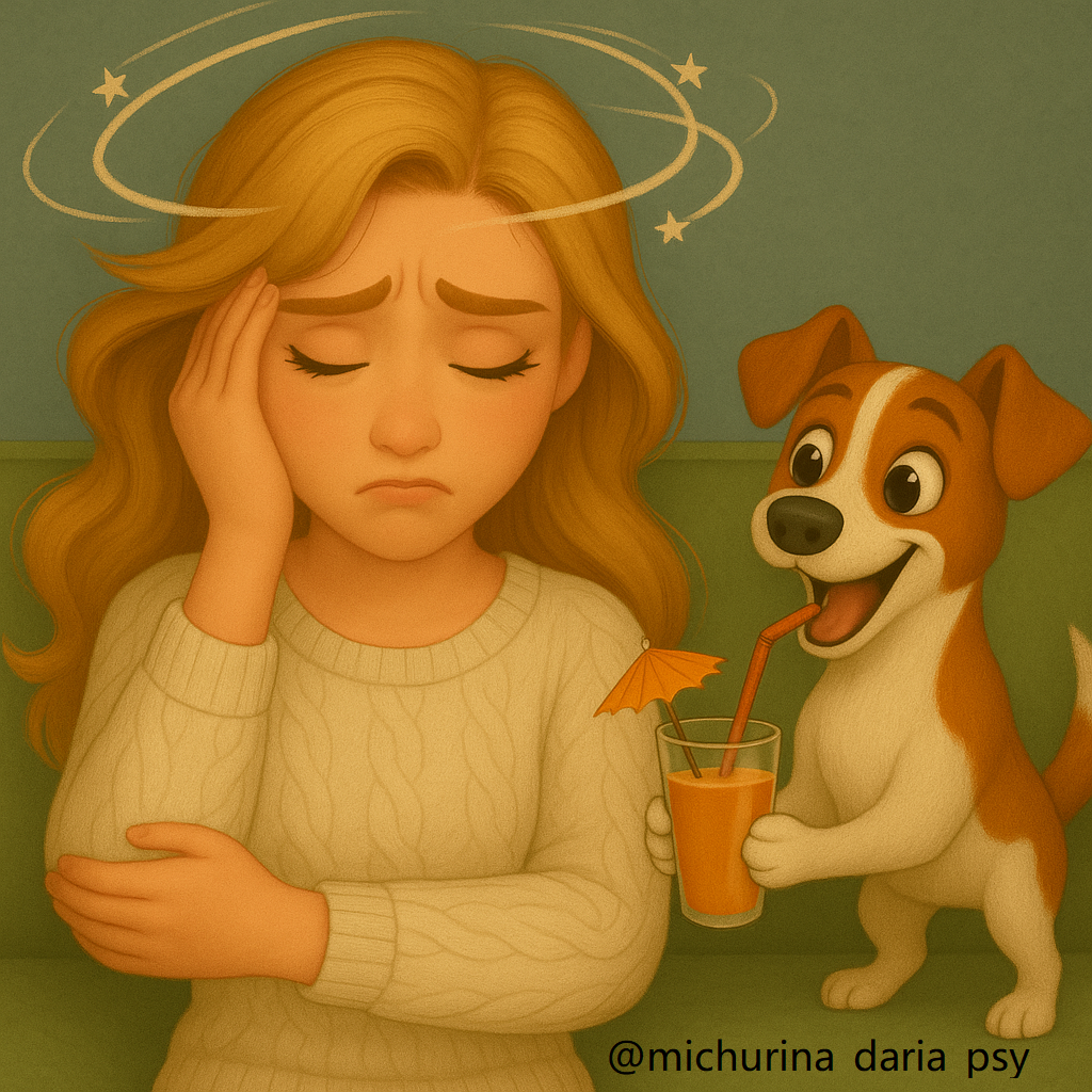 Почему после стресса как будто плывёт голова и сжимает затылок?