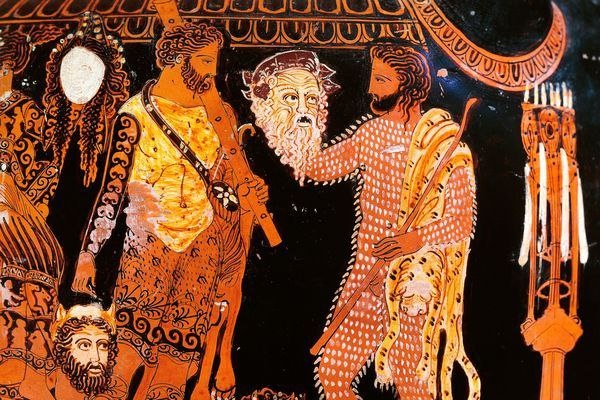 Вот так встреча Геракла и Диониса.