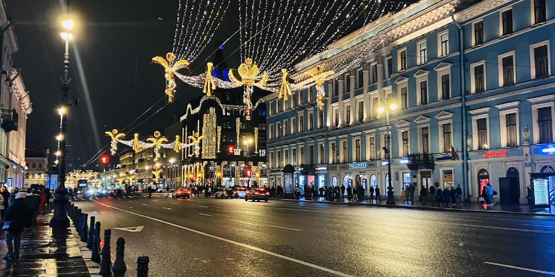 Предновогодний Петербург