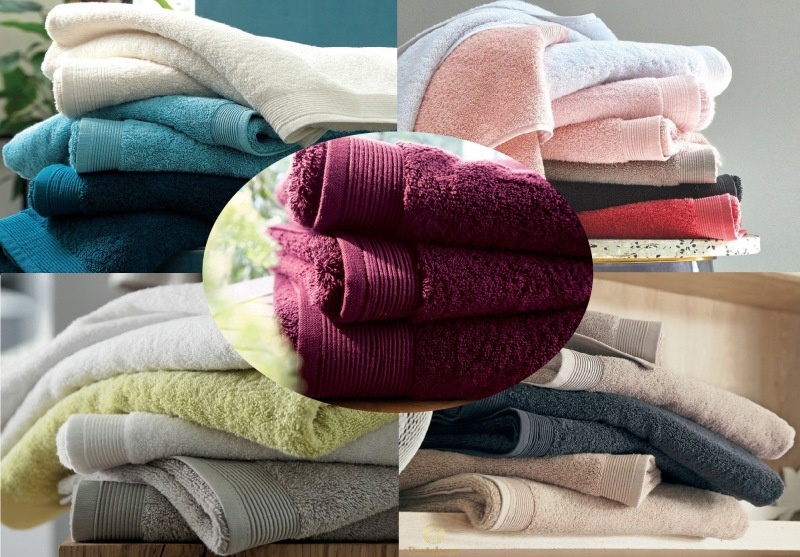 Махровые полотенца Blanc Des Vosges, производство Франция | Posteleon.ru