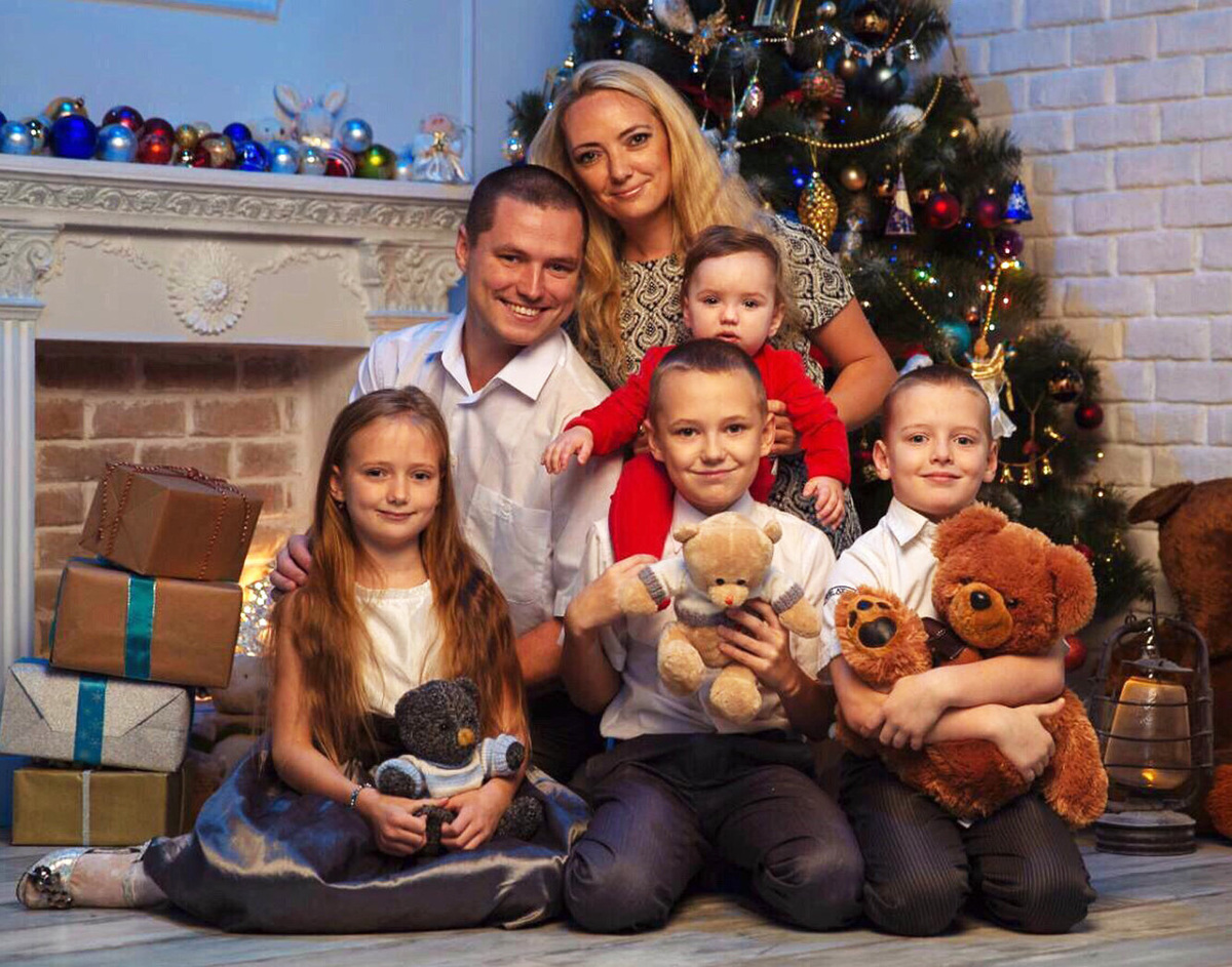 Семья Мальковых в прошлом составе. Фото: соцсети