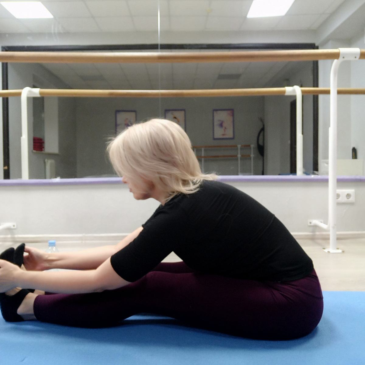 Стараемся уходить ниже, но с прямой спиной