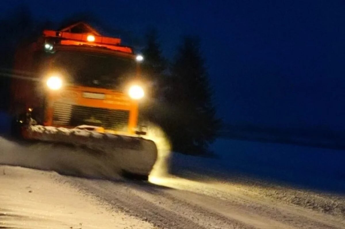    В Брянской области за сутки очистили от снега более 5000 километров дорог