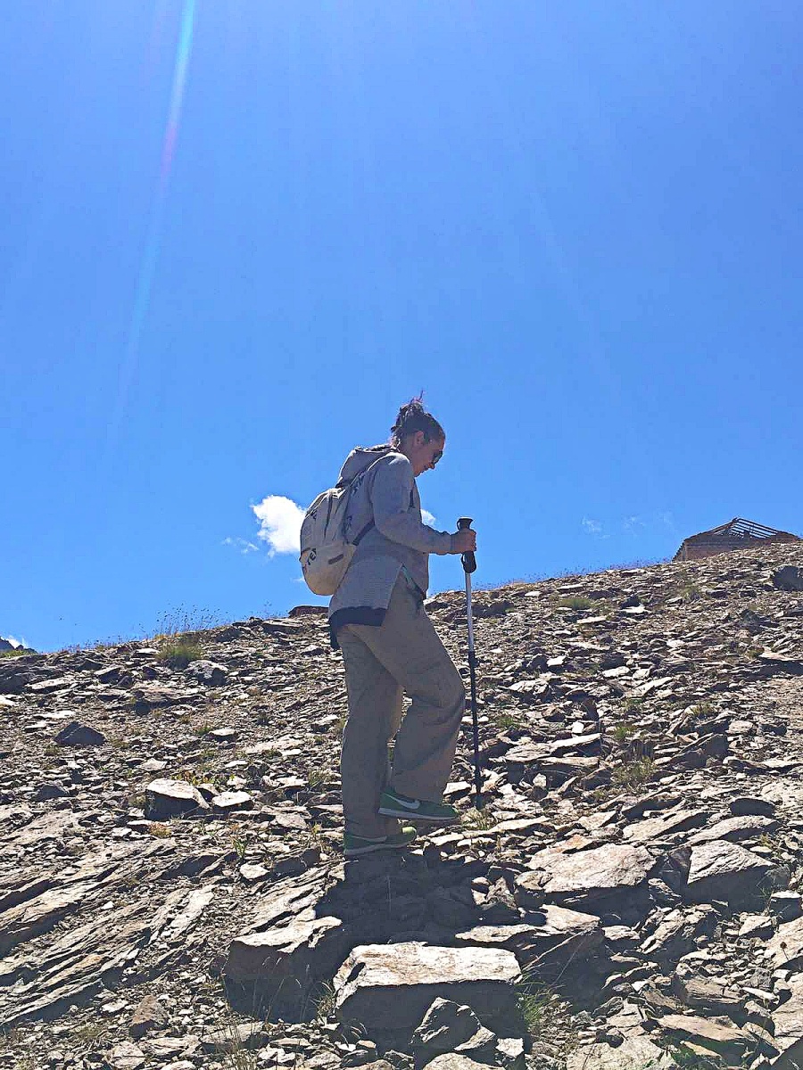 Чегет, прогулочный подъем на вершину