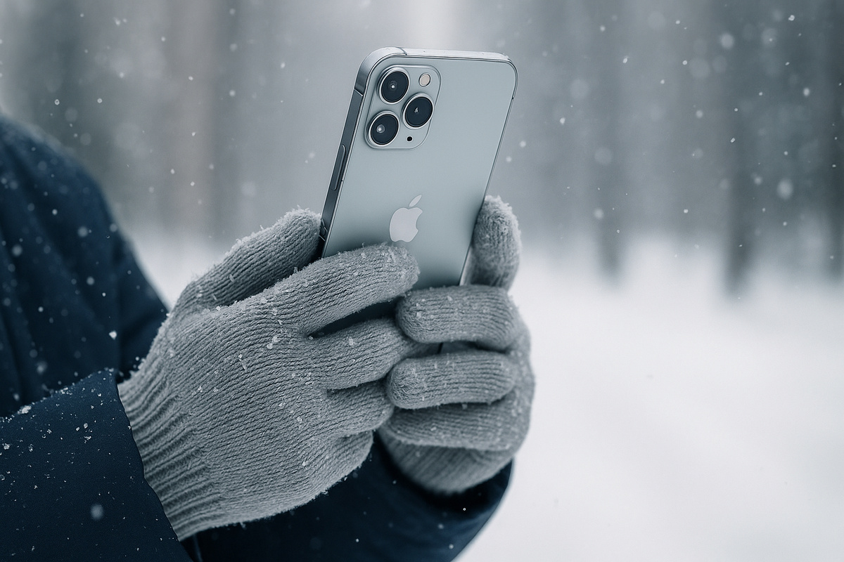    Чтобы без последствий пользоваться iPhone на холоде, надо знать основные правила