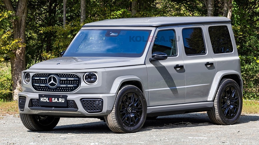    Рендер нового внедорожника Mercedes-Benz